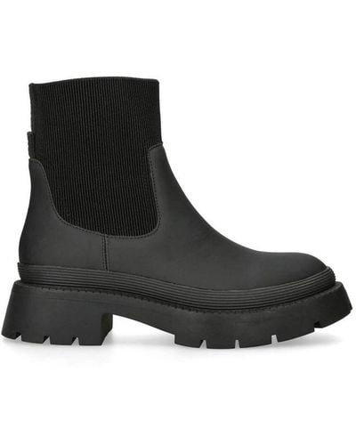 Carvela Kurt Geiger Splash Chunky-soled Rubber Ankle Boots - Black