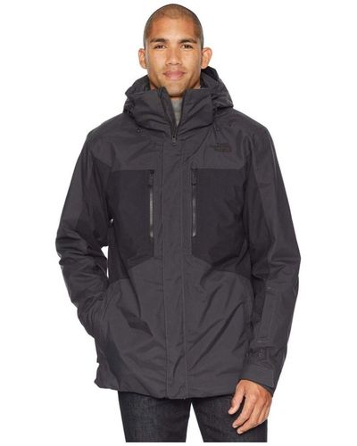 The North Face Clement Triclimate Jacket Asphalt / Nylon - Grey