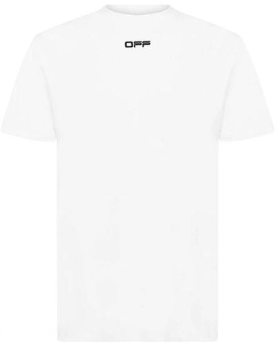 Off-White c/o Virgil Abloh Off- Arrow Outline Sports T-Shirt - White