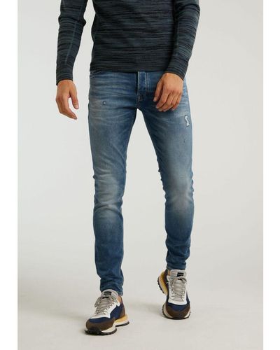 Chasin' Chasin Slim-fit Jeans Ego Noble - Blauw
