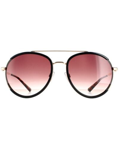 Ted Baker Aviator Gradient Tb1638 Gaia Metal (Archived) - Brown