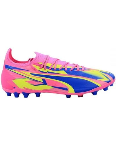 PUMA Ultra Ultimate Energy Mg Pink Football Boots - Blue