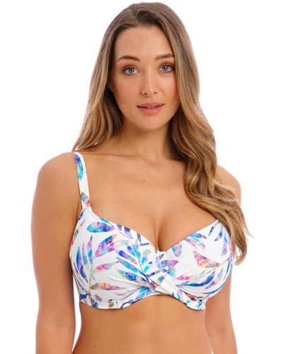 Fantasie 503505 Calypso Harbour Underwired Full Cup Bikini Top - Blue