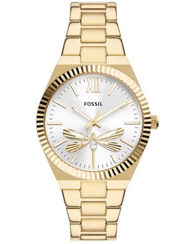 Fossil Scarlette Watch Es5262 Stainless Steel (Archived) - Metallic