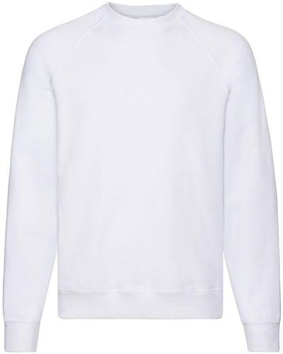 Fruit Of The Loom Classic Sweatshirt () - White