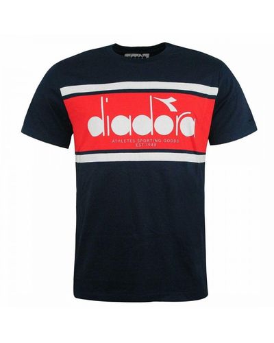 Diadora Logo T-Shirt Cotton - Black