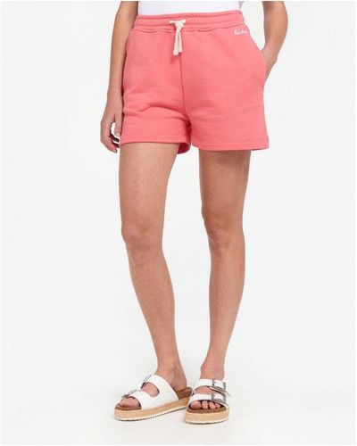 Barbour Otterburn Jersey Shorts - Pink