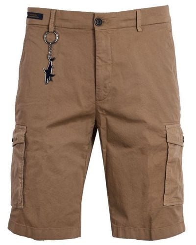 Paul & Shark And Cargo Shorts Stone - Brown
