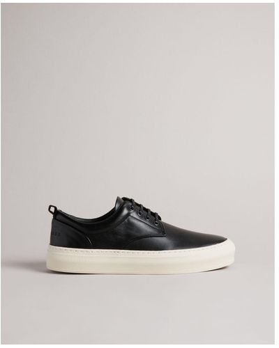 Ted Baker Estonn Leather Derby Shoe - Black