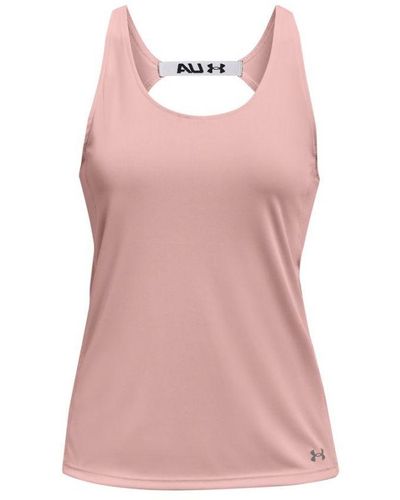 Under Armour Womenss Ua Fly-By Tank - Pink