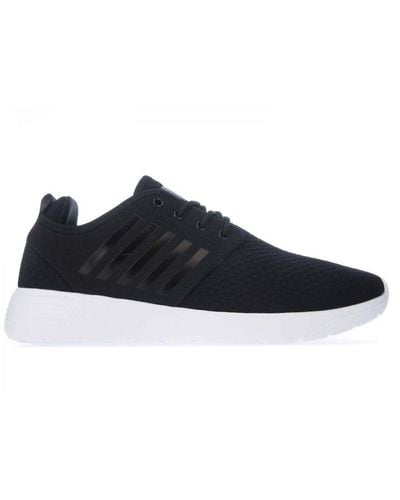 K-swiss Klipse T Sneakers Voor , Zwart-wit - Blauw