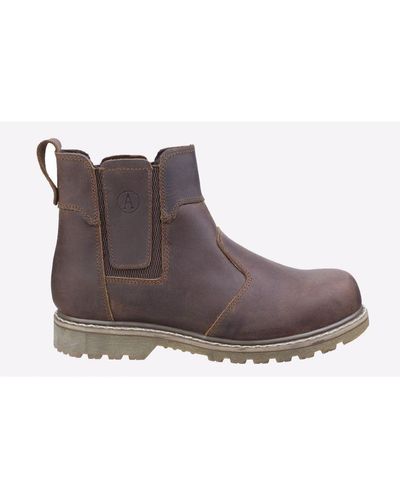 Amblers Safety Abingdon Dealer Boots - Brown