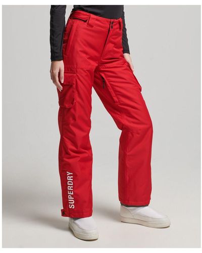 Superdry Rescue Trousers - Red