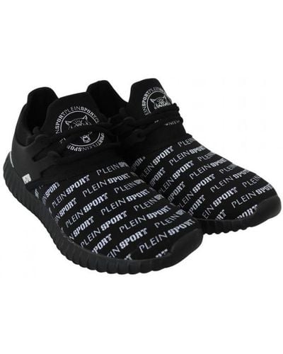 Philipp Plein Runner Henry Trainers Shoes - Black