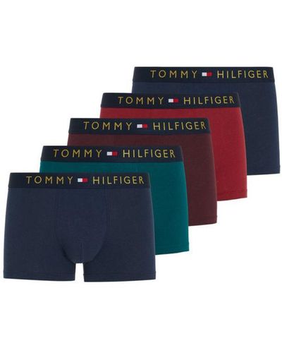 Tommy Hilfiger 5 Pack Wb Trunk - Blue