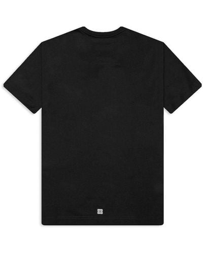 Givenchy Reflecterend Slim-fit T-shirt In Zwart