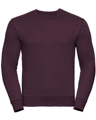 Russell Authentic Sweatshirt (Slimmer Cut) () - Purple