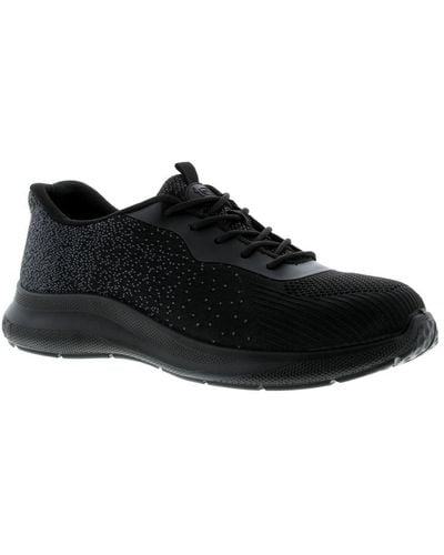 Wynsors Tradesafe Safety Shoes Trainers Mason Black Textile
