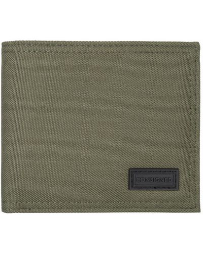 Consigned Fors Bi Fold Wallet Nylon - Green