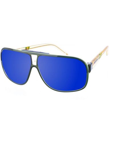 Carrera Grandprix2Wc Aviator-Shaped Acetate Sunglasses - Blue