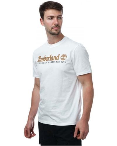 Timberland Front Graphic T-Shirt - White