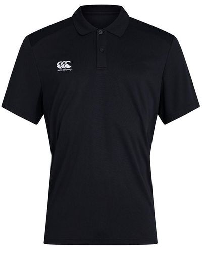 Canterbury Club Dry Poloshirt (zwart)