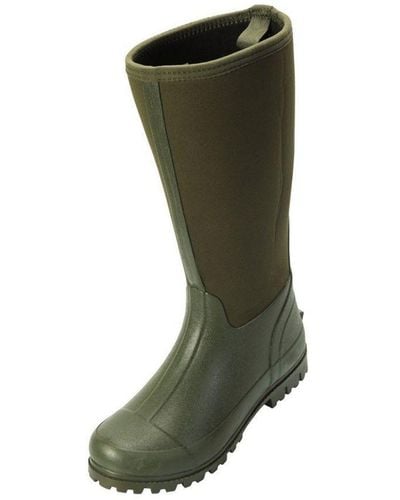 Mountain Warehouse Mucker Neoprene Wellington Boots () - Green