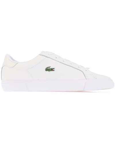 Lacoste Lerond Plus Sneakers Voor , Wit