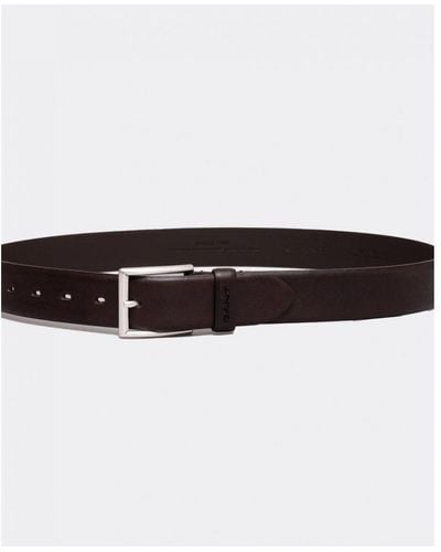 GANT Classic Leather Belt - Brown