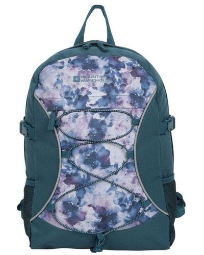 Mountain Warehouse Bolt Painted Effect 18l Backpack - Blue