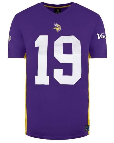 Fanatics Nfl Minnesota Vikings 19 Adam Thielen T-Shirt - Purple