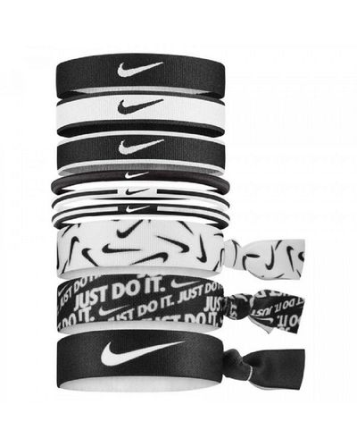 Nike Adult Hairband (Pack Of 9) (/) - Black
