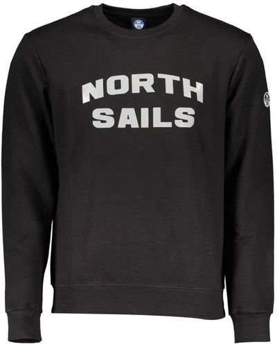 North Sails Black Cotton Jumper