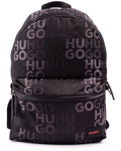 HUGO Ethon Logo Backpack - Blue