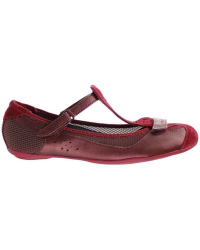 PUMA Zandy Red Court Shoes