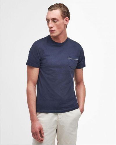 Barbour Woodchurch Tailored T-Shirt - Blue