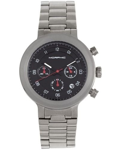 Morphic M78 Series Chronograph Bracelet Watch Stainless Steel - Grey