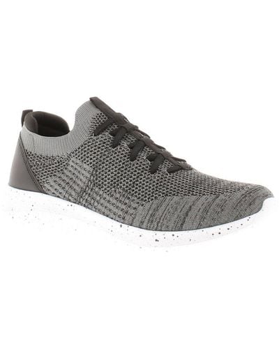 FOCUS BY SHANI Trainers Clarke Slip On Grey Textile