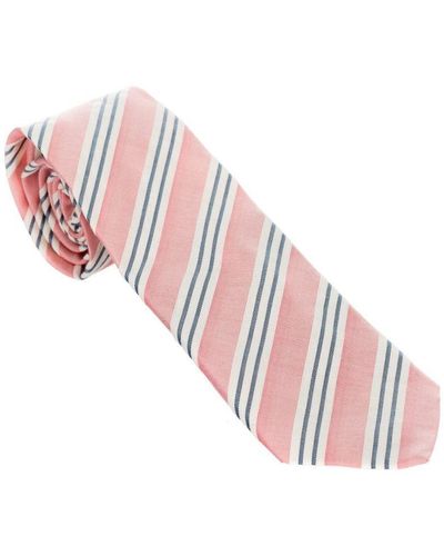 Hackett Tie With Printed Design Hm052518 Man - Pink