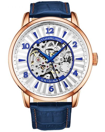 Stuhrling And Automatic 48Mm - Blue