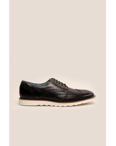 Oswin Hyde Conner Leather Derby - Black