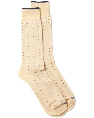 Duchamp Dotted Sock - Natural