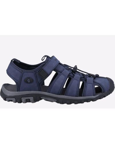 Cotswold Furze Sports Sandal - Blue