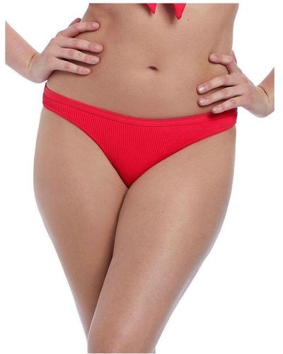 Freya 6704 Nouveau Brazilian Bikini Brief - Red