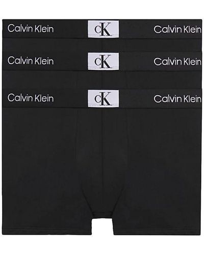 Calvin Klein Trunk Boxer 3pk - Zwart