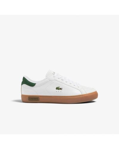 Lacoste Powercourt Trainers - White