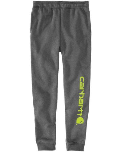 Carhartt Midweight Tapered Graphic Sweatpant Joggers - Grey