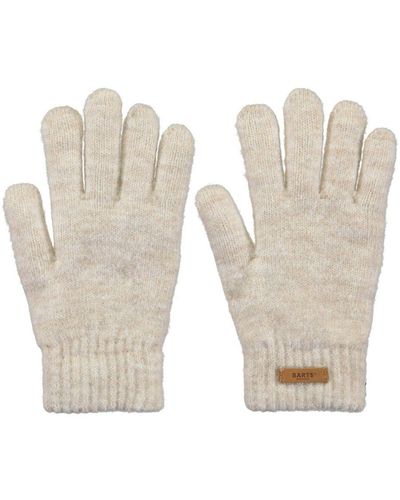 Barts Witzia Super Soft Warm Knit Winter Gloves - White