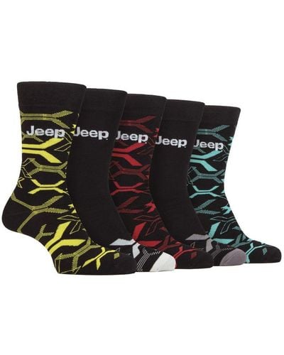 Jeep Bamboo Dress Socks - Black