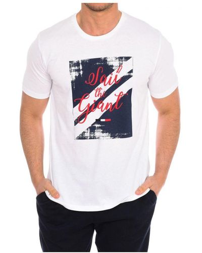 Daniel Hechter Short Sleeve T-Shirt 75114-181991 - White